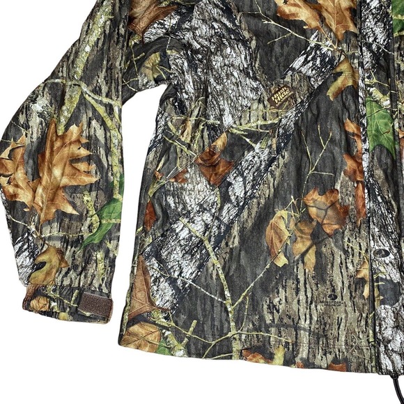 Gamehide Hunting Jacket W/Hood Lost Camo Hush Hide Soft Silent Fabric Size XXL - Picture 3 of 12